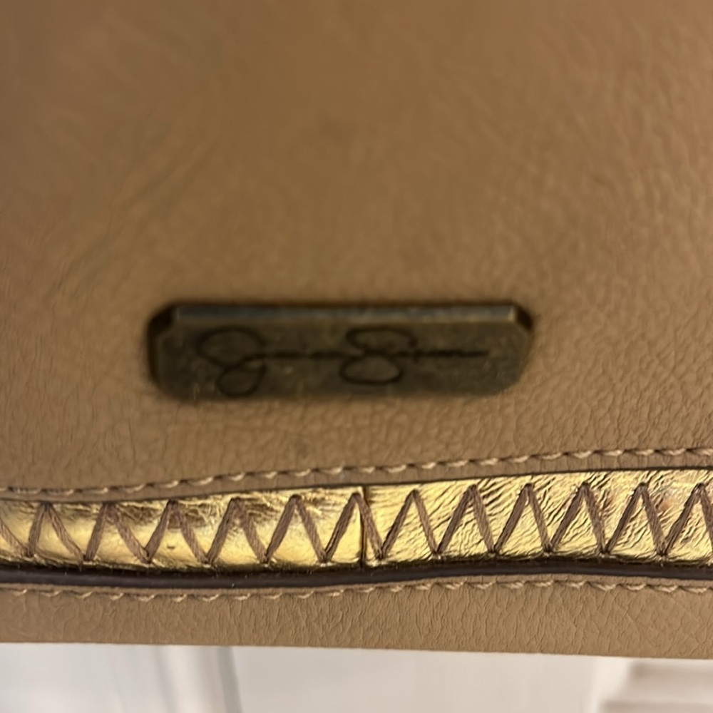 Tan Leather Tote Bag - Picture 2 of 6